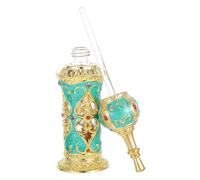 LIGHTAOTAO Botella de Perfume de Vidrio de 12ml para Mujer Diseño de Flor de Vid Estilo Retro y Árabe, Adecuado para Organizar Perfumes y Decoración de Boda