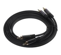 LIGHTAOTAO Cable de Oxígeno en de Sonido de Libre Clara Transmisión para Audio Rca Doble Conector 2rca Cobre Conexión Versátil Sistemas de Altavoces