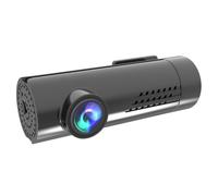LIGHTAOTAO Cámara de Tablero Mini Dvr para Coche Grabación 1080p, Lente de 6 Vidrios, Micrófono Integrado y Función de Bloqueo de Emergencia para Conducción Segura