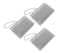 LIGHTAOTAO Carpeta de Hojas Sueltas A6 con 3 Anillas Redondas, Cubierta de Pvc Negra Ligera y Resistente para Investigación al Aire Libre y Journaling