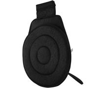 LIGHTAOTAO Cojín de Asiento Giratorio para Coche y Silla, Almohadilla Rotación Completa 360 Grados, Doble Anillo, Uso en Interiores y Vehículos, Color Negro