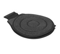 LIGHTAOTAO Cojín Giratorio para Asiento de Coche 360 Grados, y Portátil, Doble Anillo Negro Antideslizante, Adecuado para Embarazadas, Personas Mayores y Uso en Oficina o Automóvil