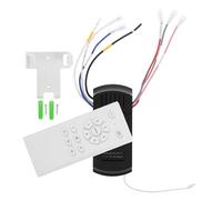 LIGHTAOTAO Control Remoto para Ventiladores de Techo 6 Velocidades, Luz LED y Controlador de Motor de 40w, Adecuado para Fiesta Verano y Uso en Hogares u Oficinas