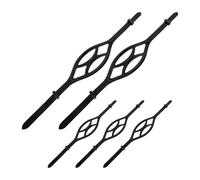 LIGHTAOTAO Correa de Silicona para Máscara de Buceo Negra, Diadema Ajustable y Resistente para Snorkel y Buceo Profesional, Paquete de 5 Piezas