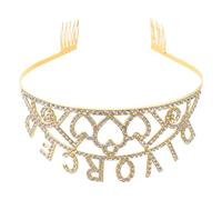 LIGHTAOTAO Diadema de metal con diseño barroco para mujer, accesorio versátil en celebraciones y sesiones fotográficas de divorcio