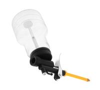 LIGHTAOTAO Dispensador de Aceite para Equipo Mecánico y Automóvil, Botella Transparente de 250ml con Boquilla de Cobre y Tubo Flexible, Plástico de Ingeniería, Alta Presión y Reutilizable