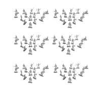 LIGHTAOTAO Figuras de Soldados de Plástico Material Plástico 200 para Juego de Simulación, Estático, Juguetes Militares y Diseño Detallado Color Aleatorio