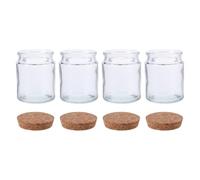 LIGHTAOTAO Frasco de Vidrio con 4 Versículos Bíblicos, Tarro Hermético para Oración y Decoración del Hogar, Diseño Único y Portátil para Viajes y Reflexiones Cristianas