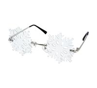 LIGHTAOTAO Gafas de Sol Diseño de Hielo para Celebracion Verano, Accesorio para Fotografía y Fiesta Montura sin Marco de PC y Metal