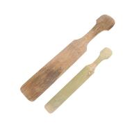 LIGHTAOTAO Herramientas para Recortar Arcilla Cerámica de Bambú Mango Ergonómico, 2 Piezas para Modelado y Escultura en Talleres y Jardinería