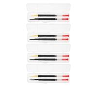 LIGHTAOTAO Injerto y Cría de Reinas para Apicultura 4 Pares de Herramientas Aguja de Plástico Ergonómica Amarilla para Traslado de Larvas en Colmenas al Aire Libre