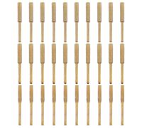 LIGHTAOTAO Juego de 30 Brocas de Esmeril Dorado para Afilado de Motosierra, Alta Eficiencia y Pulido Metálico, Tamaños 3x4.0mm, 3x4.8mm y 3x5.5mm