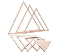 LIGHTAOTAO Juego de Herramientas de Modelado de Madera para Cerámica Soporte Triangular Geométrico, Diseño Fácil para Arcilla y Flujo en Creaciones Artísticas