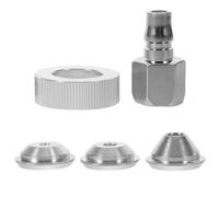LIGHTAOTAO Kit de Puntas de Boquilla para Pulverizador de Pintura Diseño Ergonómico, Acero Inoxidable, Aplicación Uniforme de Textura para Renovaciones Hogar