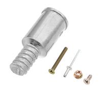 LIGHTAOTAO Kit de Reemplazo de Puntas de Varilla Roscadas de Aleación de Aluminio de 22mm Instalación Rápida para Mangos de Escoba y Mopas en Oficinas y Terrazas