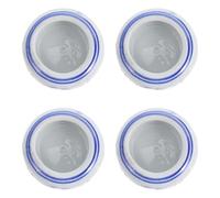 LIGHTAOTAO Lavapinceles Cerámico 4 Piezas Soporte y Arandelas para Estudiantes, Accesorios de Caligrafía y Pintura, Fácil de Lavar y Usar en Talleres Artísticos