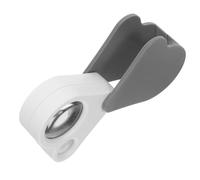 LIGHTAOTAO Lupa Plegable de Bolsillo para Joyería Lentes Duales 30x y 50x, Lupa Portátil para Piedras Preciosas, Inspección Detallada para Coleccionistas y Artesanía, Compacta y Ligera