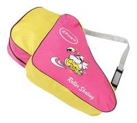 LIGHTAOTAO Mochila Porta Patines Ruedas Bolsa Deporte Oxford para Roller Skates Contenedor Zapatos Patinaje Rosa Cartoon