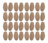 LIGHTAOTAO Moldeadores compactos de pulpa de papel marrón para zapatos, soporte interior para golf mules y calzado, 20 pares para tintorerías y gestión de pares