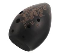 LIGHTAOTAO Ocarina de 8 Agujeros de Cerámica para Principiantes, Instrumento Musical de Viento Guía para Aprendizaje y Uso en Clases y Ensayos