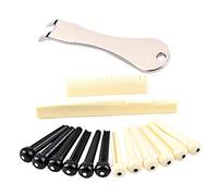 LIGHTAOTAO Pasadores Para Cuerdas De Cejuela Clavijas Para Puente De Guitarra Extractor De Clavijas Para Reparación De Guitarras Estudio o Taller