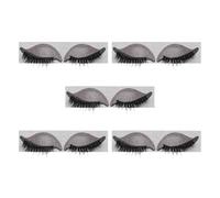 LIGHTAOTAO Pegatinas para Maquillaje de Ojos Perezosas 5 Pares Diseño Versátil y Material Pvc para Fiestas Glamorosas y Uso Diario