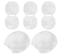 LIGHTAOTAO Película Protectora para Raqueta de Tenis de Mesa Portátil, 5 Unidades Transparentes Autoadhesivas, Protección para Goma y Paleta, Adecuada para Uso en Clubes y Torneos