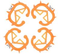 LIGHTAOTAO Pinzas para Nariz de Ternero 4 Piezas Plástico Naranja Herramienta Práctica para Ganadería y Destete en Granja