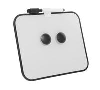 LIGHTAOTAO Pizarra Magnética Pequeña Blanca Borrable para Nevera o Pared Tablero para Escritura y Dibujo para Hogar Oficina y Escuela Incluye Bolígrafo y Imanes