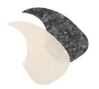 LIGHTAOTAO Placa Protectora en Forma de Gota para Guitarra Acústica Folk 2 Unidades Autoadhesivas Resistentes Compatible Guitarras de 40/41 Pulgadas para Músicos