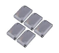 LIGHTAOTAO Reflector Cuadrado para Sensores Fotoeléctricos Alta Reflectividad y Fácil Instalación, Material Abs y Acrílico, Paquete de 5 Piezas para Vehículos y Edificios