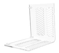 LIGHTAOTAO Rejilla Divisoria Acrílica para Acuario, Tablero Separador Transparente para Pecera, Protector de Bomba Aislamiento de Arena, Diseño de Doble Orificio, Accesorio para Tanque