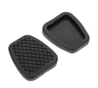 LIGHTAOTAO Revestimiento Antideslizante para Pedales de Coche, 2 Piezas de Goma para Freno y Embrague, Adecuado para Mantenimiento de Interiores en Automóviles Greiz y