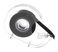 LIGHTAOTAO Rollo Respaldo de Plástico Cinta de Flexible Adhesiva Magnética Negro Adhesivo para Oficina y Taller, Adecuado para Posters y Fotos