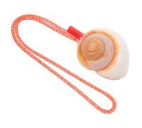 LIGHTAOTAO Silbato de Caracola Natural Grande para Niños Sonido Melodioso y Diseño Creativo, Adecuado para Actividades al Aire Libre y Aprendizaje Fácil