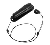 LIGHTAOTAO Soporte para Bolígrafos Cordón Elástico 43 Cm y Anillo De Silicona 8 Mm, Cuerda Retráctil Antipérdida para Lápices Táctiles y Tablets, Accesorio Portátil para Oficina y Construcción