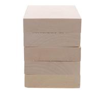 LIGHTAOTAO Tablones sin Terminar de Madera de Tilo 5 Piezas para Bricolaje y Creación Artística Posibilidad de Tallado en Ambos Lados