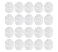 LIGHTAOTAO Tapas de Botellas Deportivas Agua Portátiles, 20 Unidades, Recambios de 28 MM, Sellado Manual a Prueba de Fugas para Hidratación en Gimnasio y Exteriores