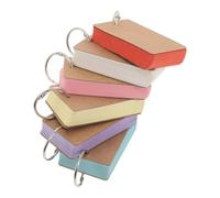LIGHTAOTAO Tarjetas de Palabras en Papel Colorido para Estudiantes con Superficie Amigable Ojos y Tamaño Compacto Adecuado para Actividades Aula y Uso como Bloc de Notas