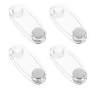 LIGHTAOTAO Tensor de Cordón Acrílico Paquete de 4 Piezas para Persianas Verticales Compatible 9.6mm, Peso de Repuesto para Ventanas Adecuado para Decoración Interior y Equilibrio de Peso