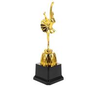 LIGHTAOTAO Trofeo Premio de Competición de Plástico Dorado Diseño Elegante de Baile para Eventos y Escuelas de Danza para Bailarines y Equipos