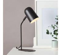 Lightbox Lámpara de escritorio retro cabezal giratorio e interruptor | Lámpara de escritorio, orientable, 38x10x22cm, E14, máx. 25W, metal