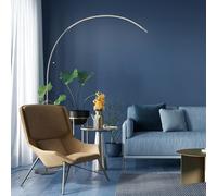 Lightbox Lámpara de pie de arco LED 1,7 m de altura | con interruptor de