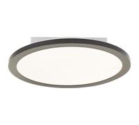Lightbox Panel LED de superficie Basic | Ø 29 cm | panel intemporal de pared y techo con marco negro y color de luz blanco neutro (4000 K) | 1600 lm | para cada habitación | de aluminio/plástico