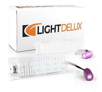 LIGHTDELUX Iluminación LED para matrícula Canbus Plug & Play (Fiat 500L)