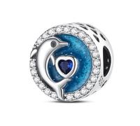 LIGHTDOG Pulseras de dijes de plata de ley 925 con cuentas de flores, compatible con dijes europeos pulseras Pandora, regalo para mujeres, Plata de ley