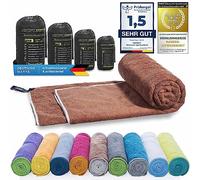 LightDry Toalla Deportiva de Mochila de Microfibra Hombres y Mujeres Toalla de Viaje de Secado Extremadamente rápido Toallas Deportiva de Playa y de baño Absorbente, Ligera y antibacteriana