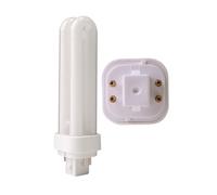 LightED Bombilla para downlight PL 4 pin 26W G24Q-3 luz blanca fría 4100K Bajo consumo, Larga duración