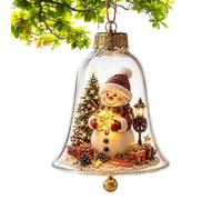 Lighted Christmas Ornament - Miniature Scene, 8.7cm