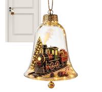 Lighted Christmas Ornament - Miniature Scene, 8.7cm